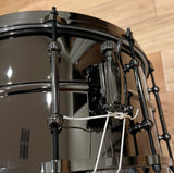 Ludwig Universal Series 8x14" Black Brass Snare Drum with Black Nickel Hardware