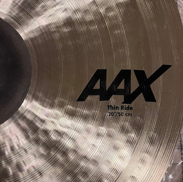 Sabian 22010XC AAX 20" Thin Ride Cymbal