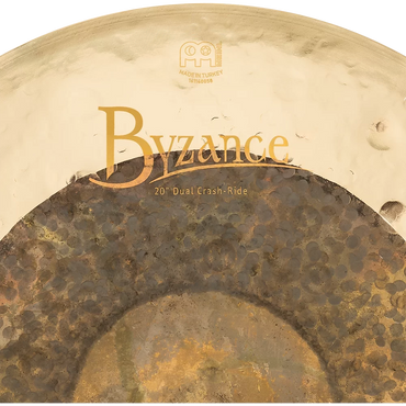 Cymbale double crash/ride Meinl B20DUCR 20" Byzance avec démonstrations vidéo