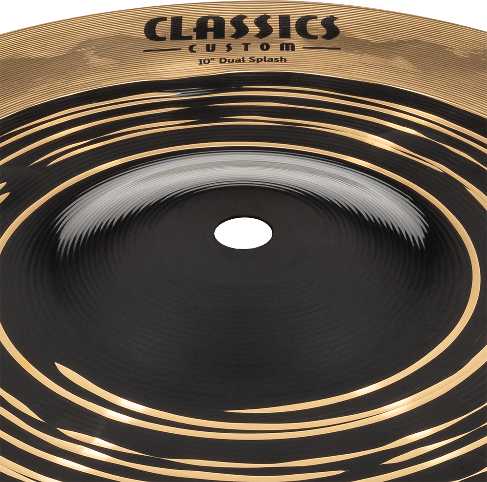 Cymbale Splash double personnalisée Meinl CC10DUS 10" Classics avec démonstration vidéo