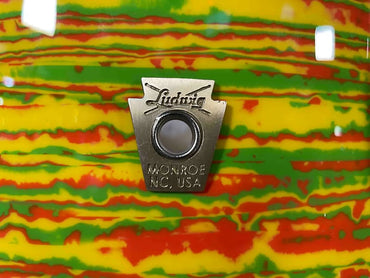 Kit de batterie Ludwig 13/16/24 Classic Maple Pro Beat en Citrus Mod