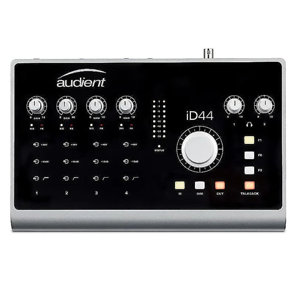 Audient iD44 20-in/24-out Desktop Audio USB Recording Interface for Mac & Windows