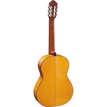 Guitarra acústica de cuerdas de nailon estilo flamenco serie tradicional Ortega Guitars R270F con funda de transporte y vídeo