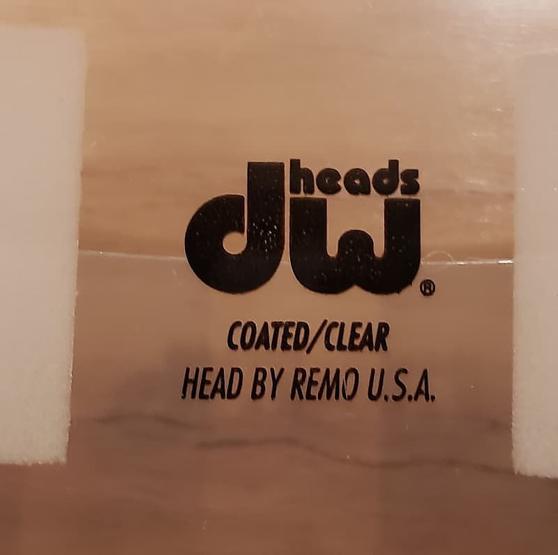 Peau de grosse caisse DW 26" avec revêtement transparent