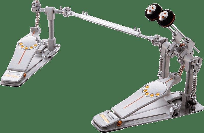 pearl demon drive double pedal Pearl Eliminator Demon Chain Drive Double Pedal Complete 190839377333