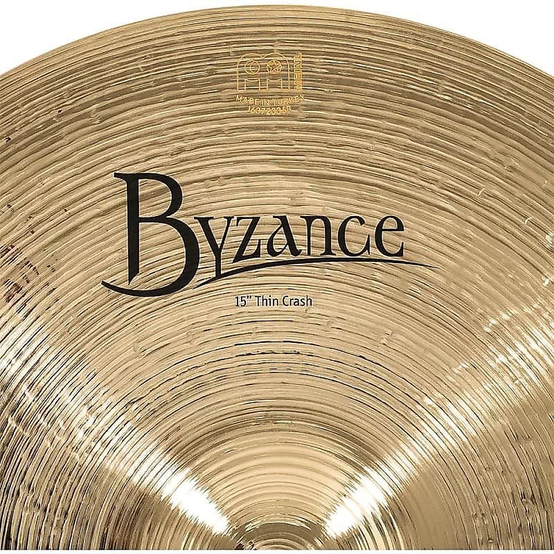 Platillo crash fino de 15" Meinl Byzance Brilliant B15TC-B