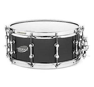 Ahead AS613T 6x13" Black Chrome on Brass Snare Drum w/TRICK Throw-Off