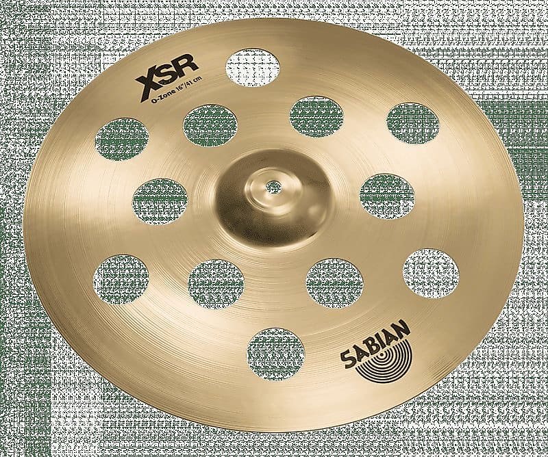 Sabian XSR1600B 16” XSR Brilliant O-Zone Crash Cymbal