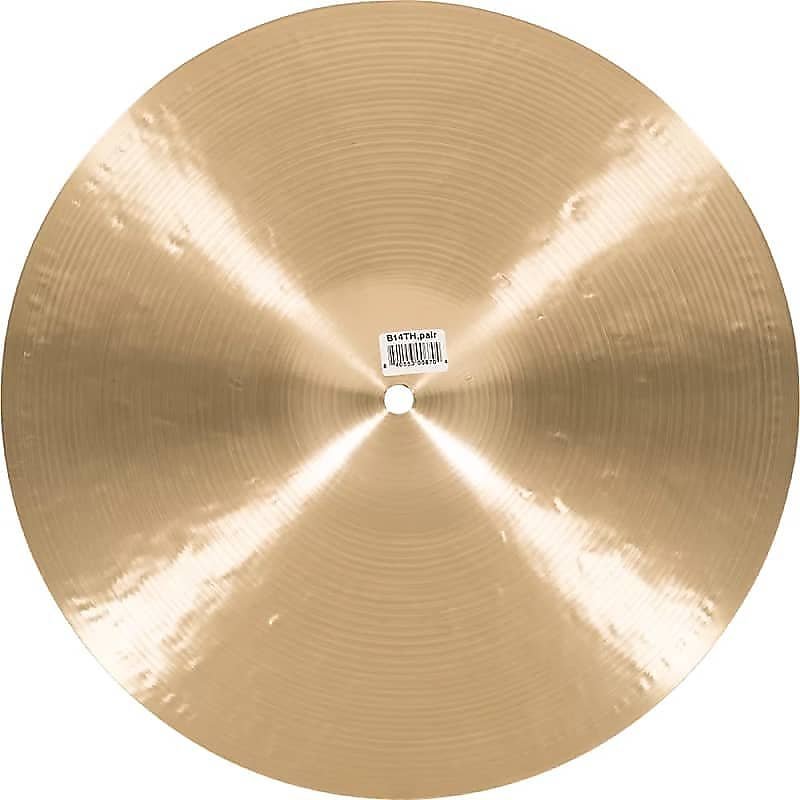 Meinl Traditional B14TH paire de charleston fines 14"