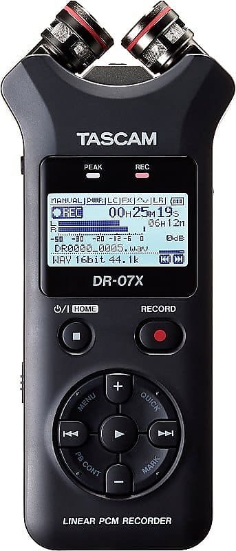Enregistreur audio portable stéréo/interface USB TASCAM DR-07X (en stock !)