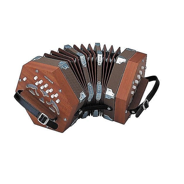 Hohner D40 Concertina 20 Key in C Accordion – Bentley's Drum Shop