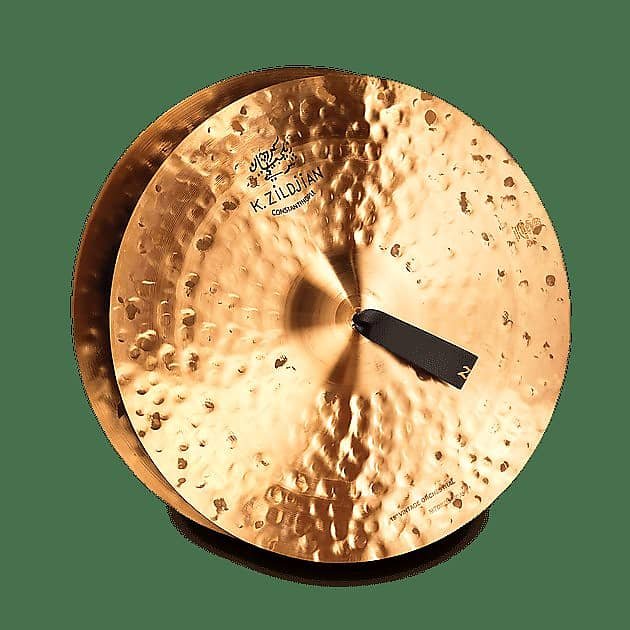 Platillos crash de mano Zildjian K1122 de 18" K Constantinople Vintage Orchestral de tono medio-pesado (par)