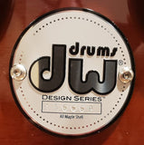 DW 7x8" Design Series Rack Tom in Tobacco Burst Lacquer
