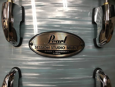 Pearl STS1480S/C414 Session Studio Select 8x14" Snare Drum in Ice Blue Oyster *IN STOCK*
