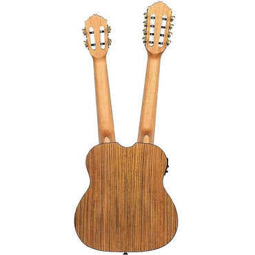 Ukulélé ténor à double manche sur mesure Hydra d'Ortega Guitars