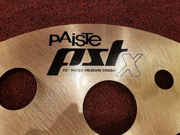 Cymbale crash moyenne Paiste 20" PST X Swiss *EN STOCK*