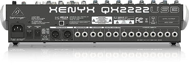 Mezclador Behringer Xenyx X2222USB Premium de 22 entradas y 2 buses con demostración en video