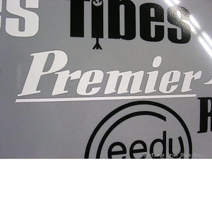 Premier White Replica Logo Vintage Replacement Sticker (Hi Quality 3M Vinyl!)