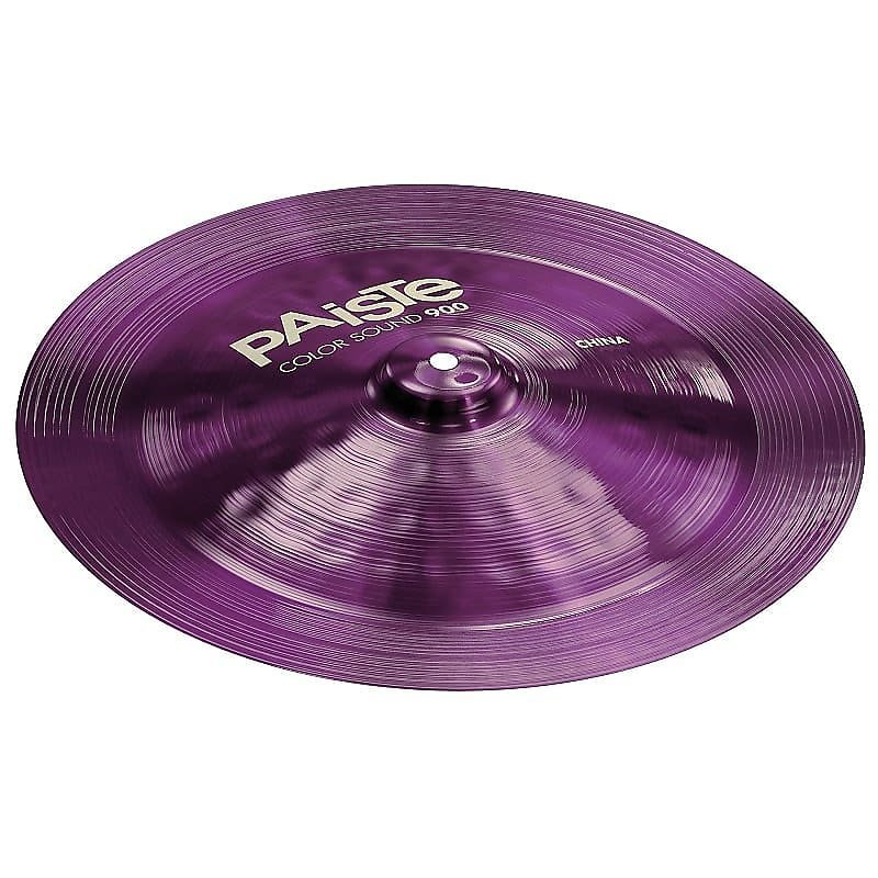 Cymbale Paiste Color Sound 900 Series 18" en porcelaine violette