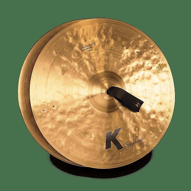 Platillos crash sinfónicos Zildjian K2104 de 18" de la serie K (par)