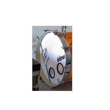 Autocollant de remplacement du logo noir ddrum