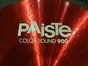 Cymbale crash Paiste Color Sound 900 Series 20" rouge *EN STOCK*