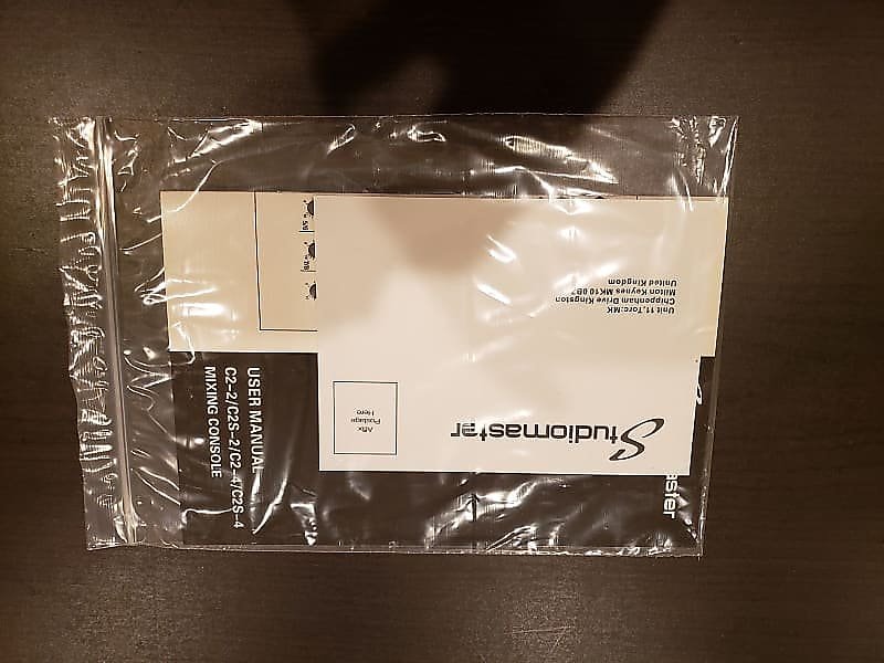 Studiomaster C2S-4 4-Channel Mixer w/ USB Record (Behringer Alternative)