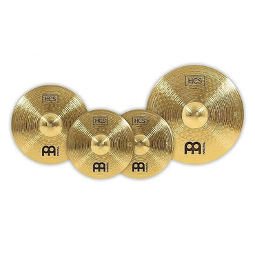 Meinl HCS141620 Juego completo de platillos Hihat de 14", Crash de 16", Ride de 20"