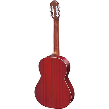 Guitarra acústica con cuerdas de nailon para zurdos Ortega Guitars R200L Traditional Series con funda de transporte y vídeo