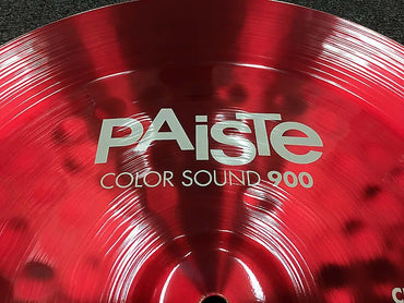 Cymbale Paiste 18" Color Sound 900 Series Red China *EN STOCK*