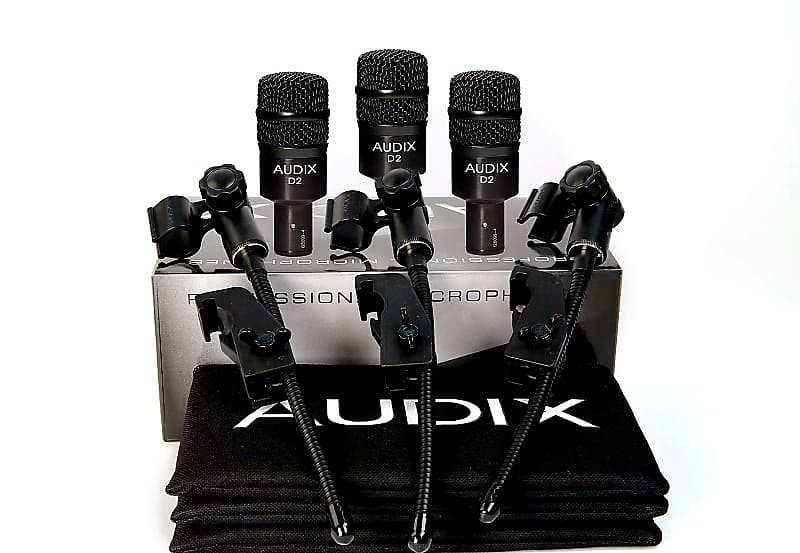 Micrófonos para batería Audix D2TRIO