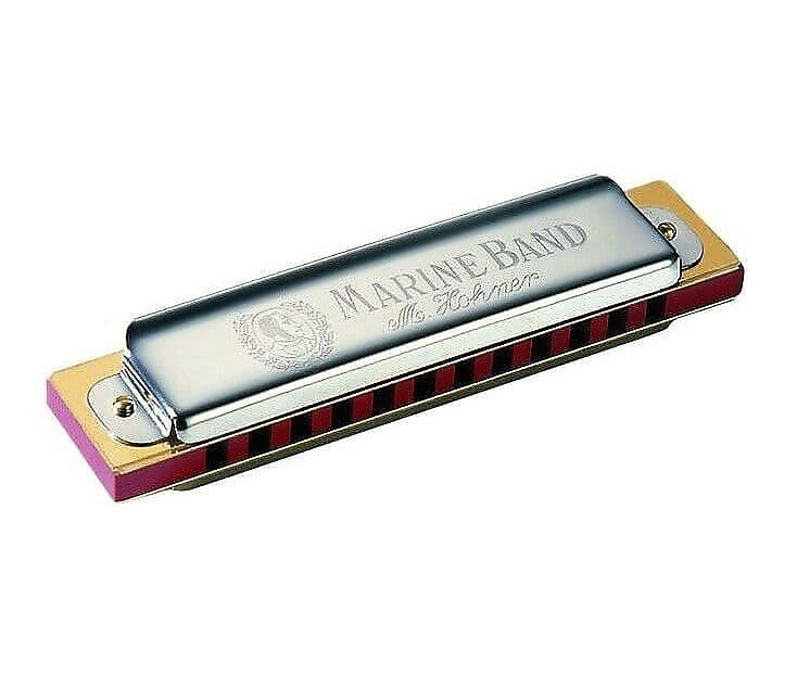 Harmonica Hohner 364-D Marine Band 364/24 (12 trous) en tonalité de ré
