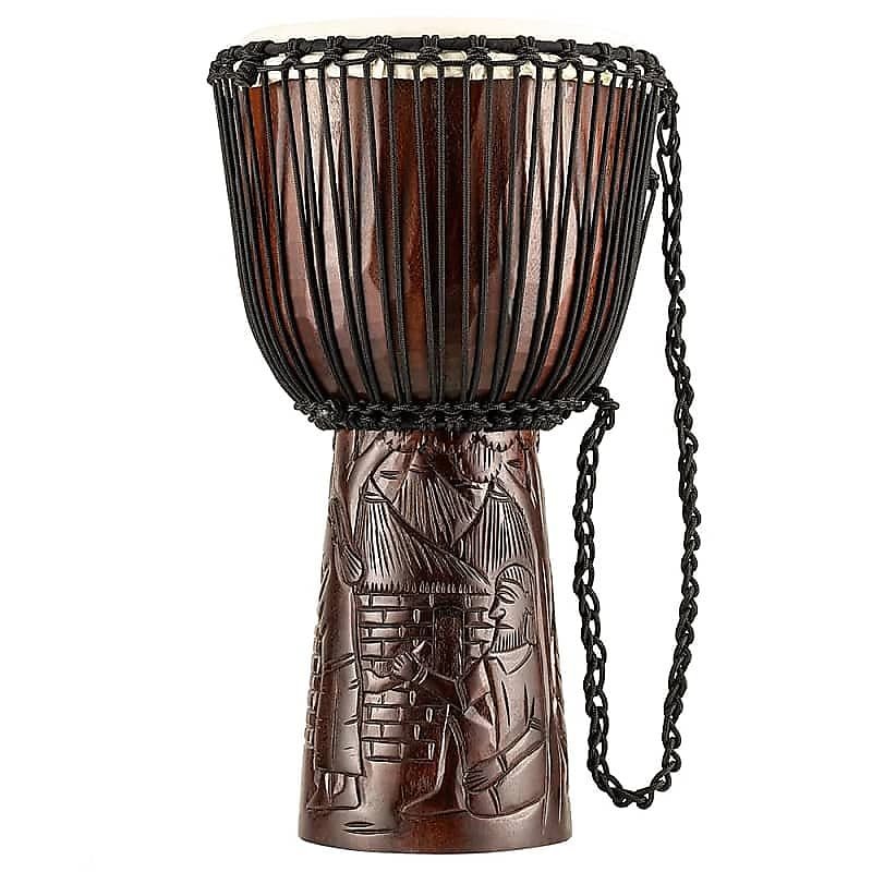 Meinl PROADJ2-L Djembe profesional estilo africano "Village" de 12"