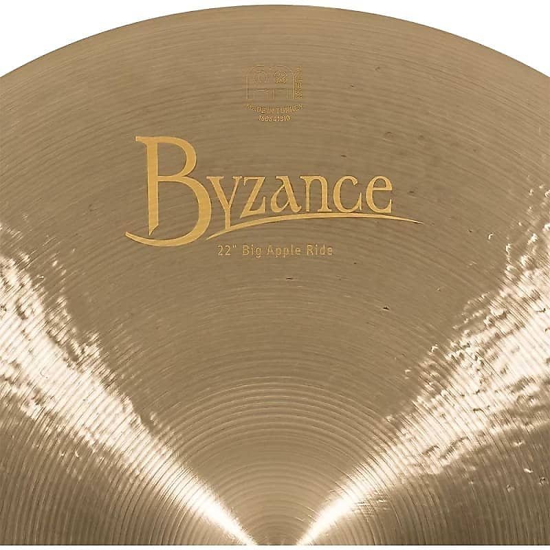 Platillo ride Byzance Jazz Big Apple de 22" de Meinl B22JBAR con video de demostración