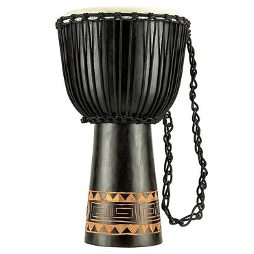 Meinl HDJ1-L 12" Headliner Series Cuerda afinada Madera marrón oscuro Djembe Congo Series