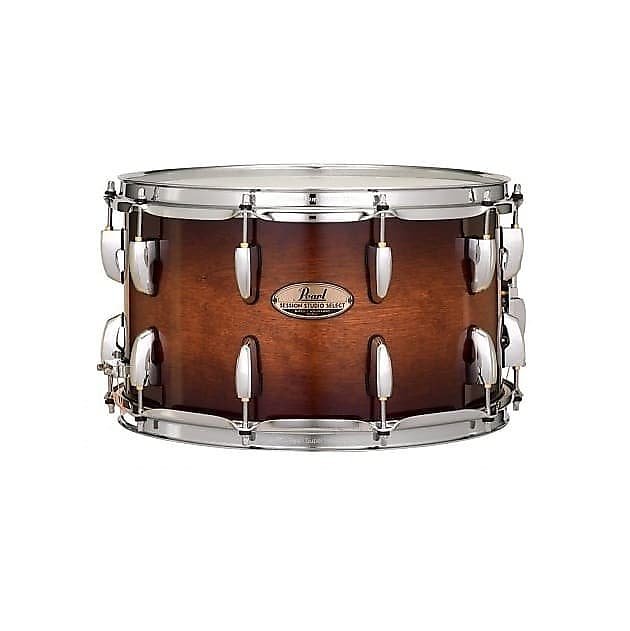 Pearl STS1480S/C314 Session Studio Select 8x14" Snare Drum in Gloss Barnwood Brown *IN STOCK* (SAVE OVER $100 AT CHECKOUT!)