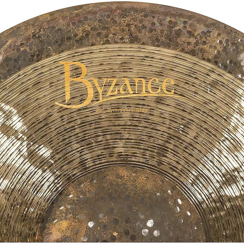 Platillo ride Meinl B22SYR Byzance Jazz de 22" con firma Ralph Peterson Symmetry y video de demostración