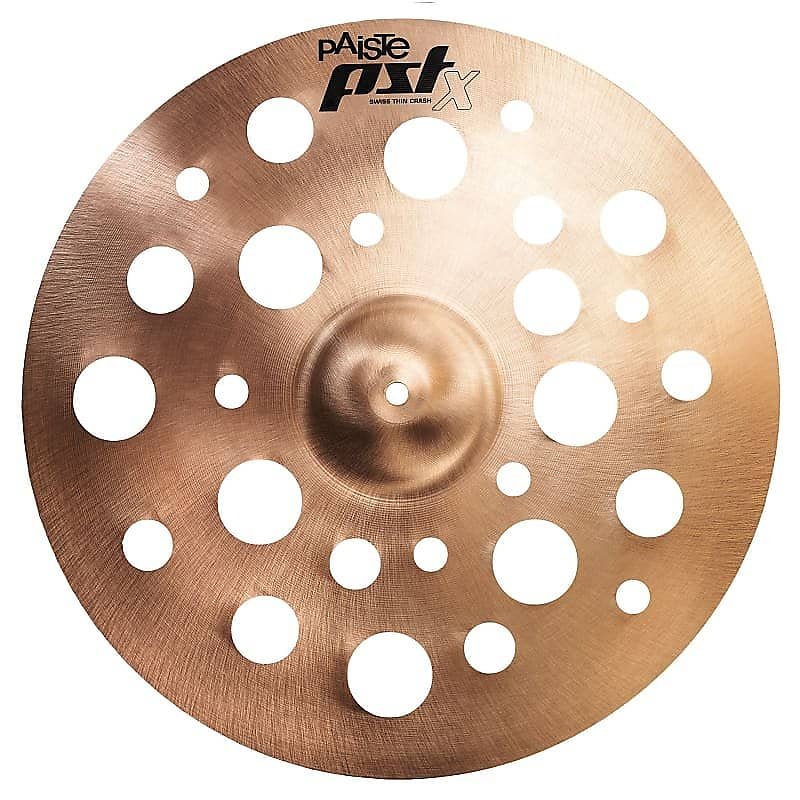 Cymbale crash fine Paiste 14" PST X Swiss *EN STOCK*