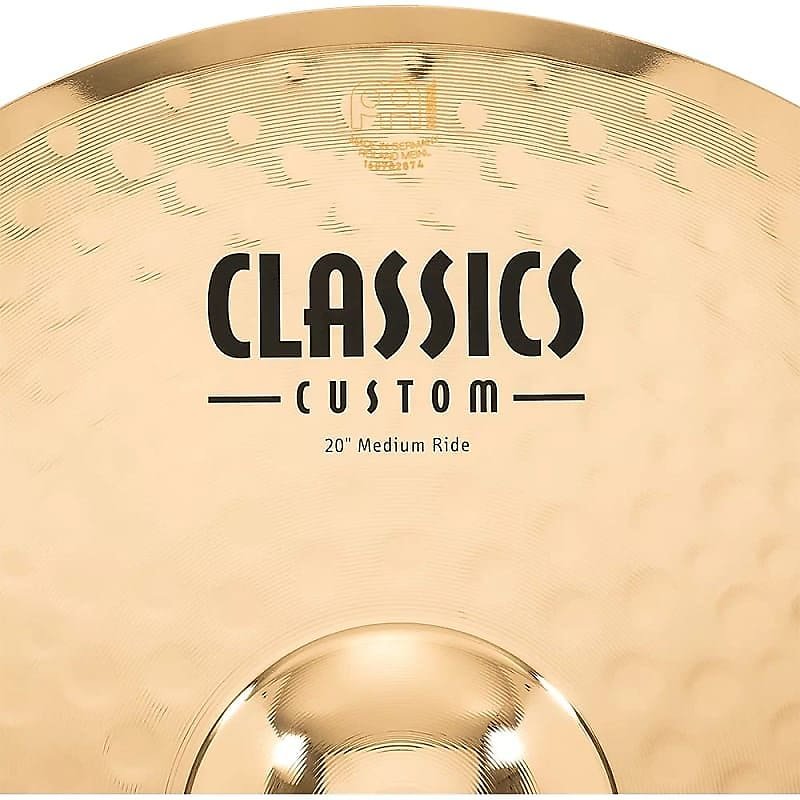 Platillo ride mediano de 20" Meinl Classics Custom Brilliant CC20MR-B