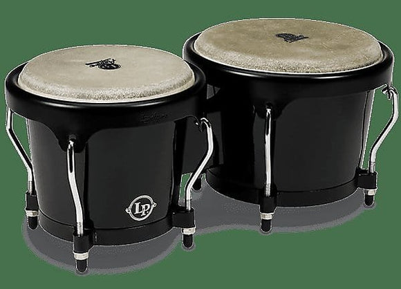LP Latin Percussion LPA601F-BK Aspire Series Fiberglass Bongos