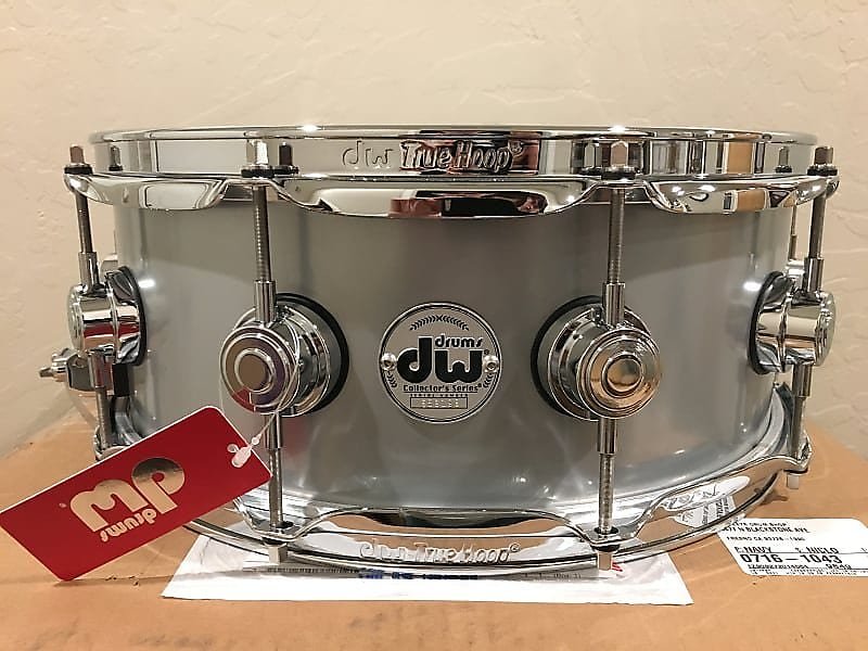 DW Collector's Series 5.5x14" Rolled 1mm Aluminum Snare Drum w/ Chrome Hardware