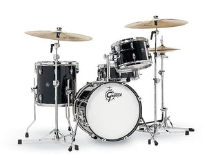 Gretsch RN2-J484-PB 12/14/18 Renown Series Drum Kit Set in Piano Black w/ Matching 14" Snare Drum