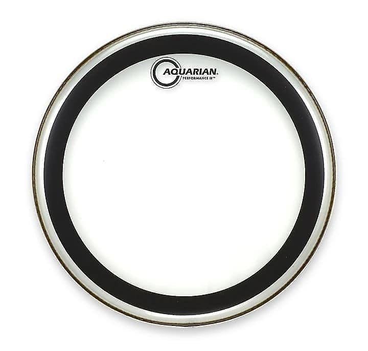 Aquarian PF12 12" Performance II Clear Drum Head