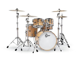 Gretsch RN2-E605-GN 10/12/14/20 Renown Drum Set w/ Matching 14" Snare Drum in Gloss Natural