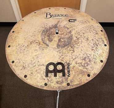 Cymbale Ride Meinl B21C2R 21" Chris Coleman Signature Byzance Vintage C Squared avec démos vidéo