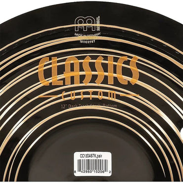 Basurero apilable de 12" de color oscuro Meinl Classics Custom CC-12DASTK