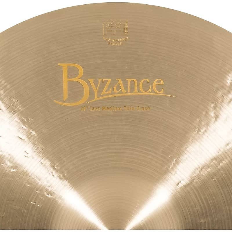 Meinl Byzance Jazz B18JMTC Platillo Crash medio fino de 18"