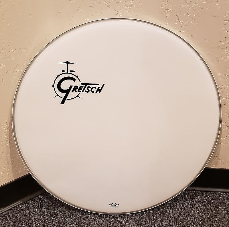 Peau de grosse caisse avec logo personnalisé Gretsch USA 24"
