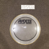 Ayotte Custom Drums Black Logo Replacement Sticker