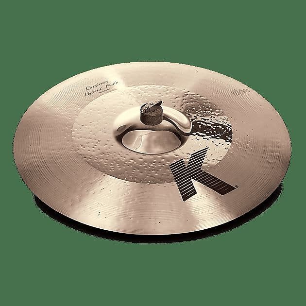 Platillo híbrido Zildjian K0999 de 21" K Custom con enlace de video
